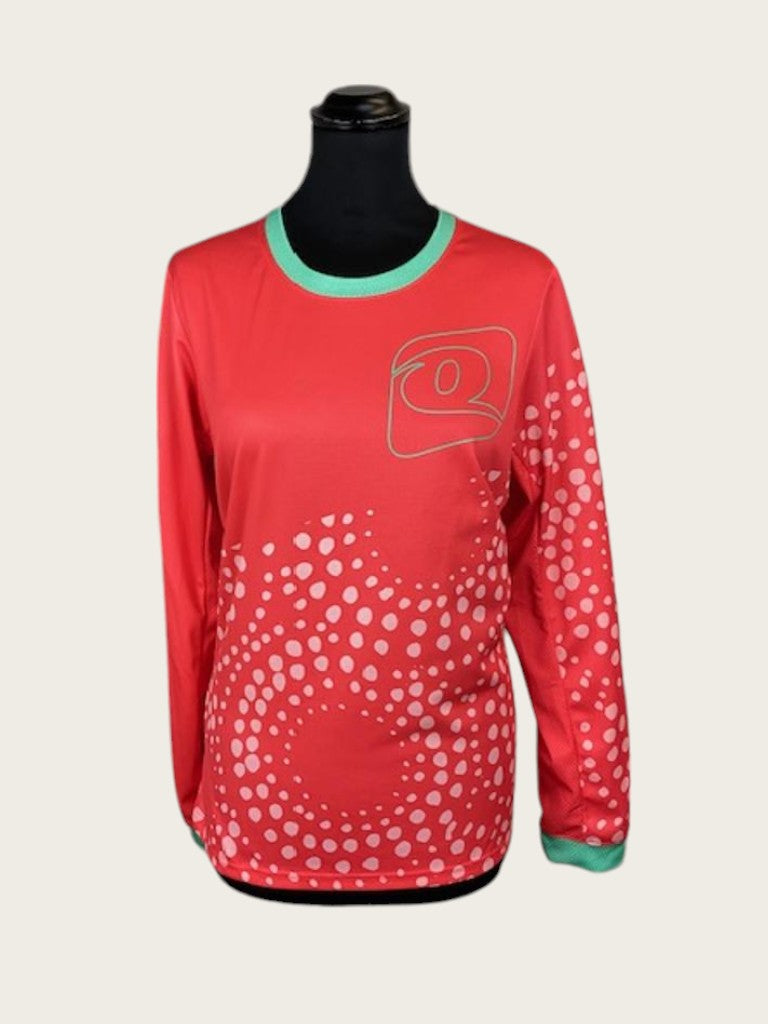 qloom fahrradbekleidung Qloom Bikeshirt langarm, Frauen, L, secondhand