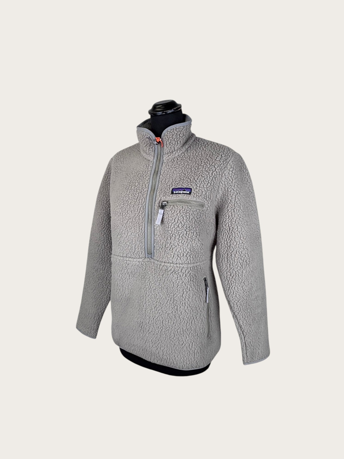 Patagonia Retro Pile Marsupial Half-Zip Pullover (XS)