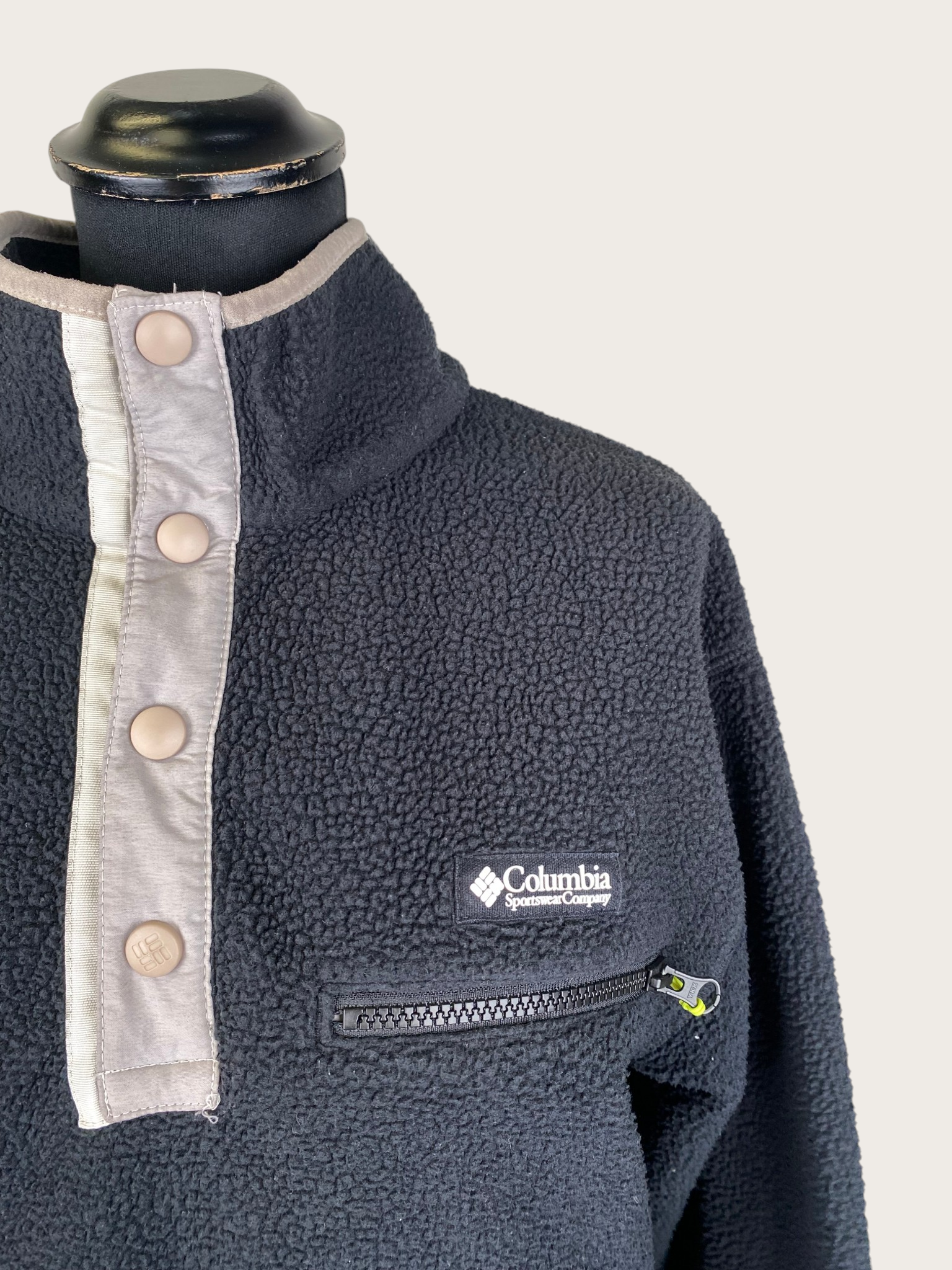 Columbia Helvetia Cropped Half Snap Fleece Pullover (XS)