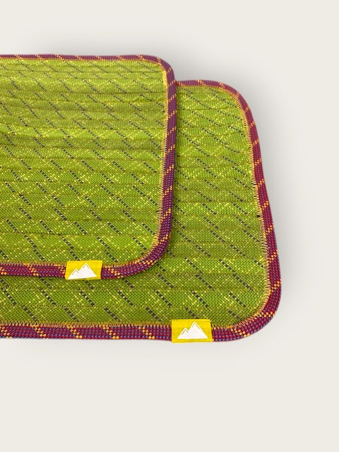 Upcycling Tischset aus Kletterseil