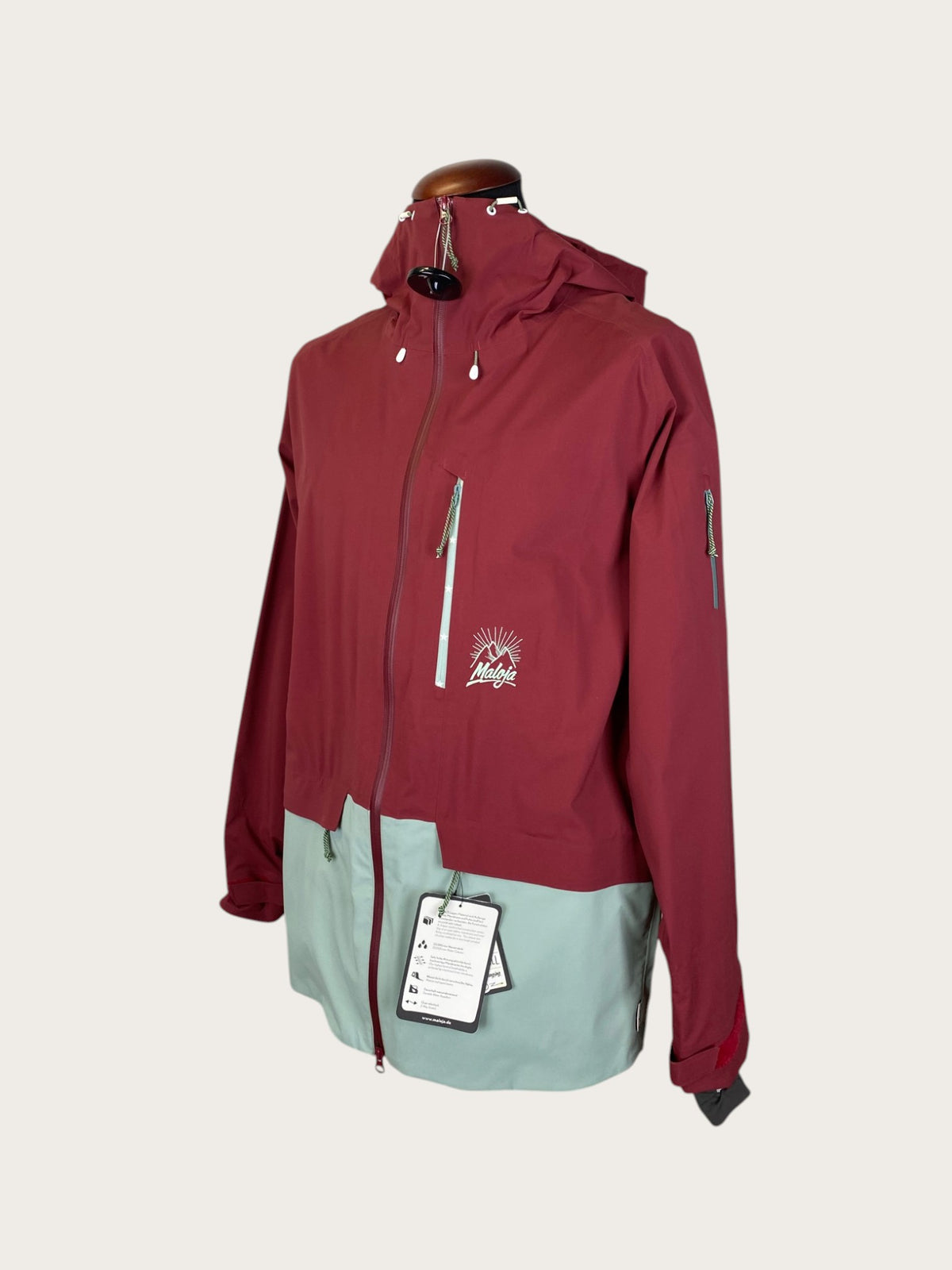 Maloja Shorewood 3-Lagen Hardshelljacke (L)