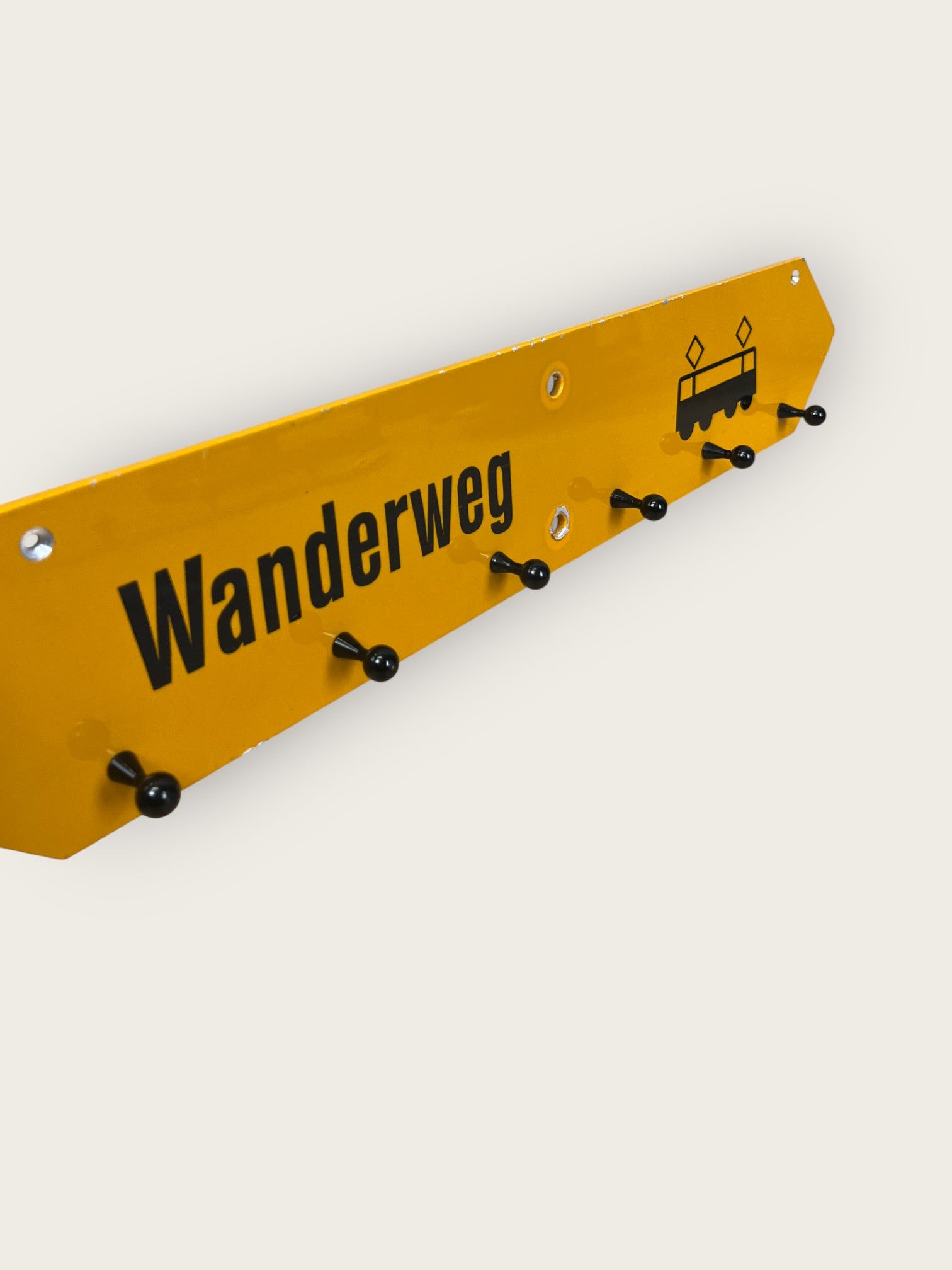 Schlüsselbrett Wanderweg Eisenbahn