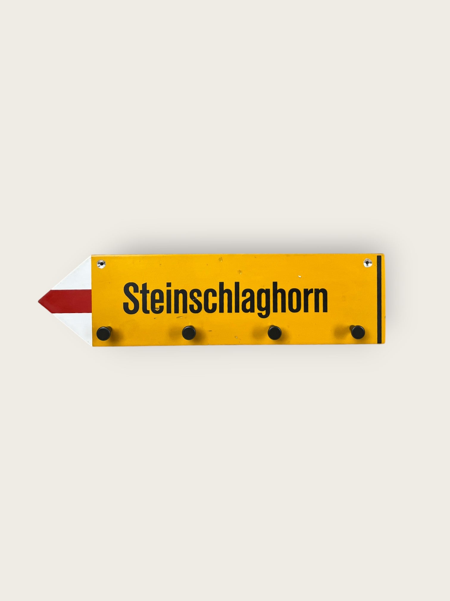 Schlüsselbrett Steinschlaghorn