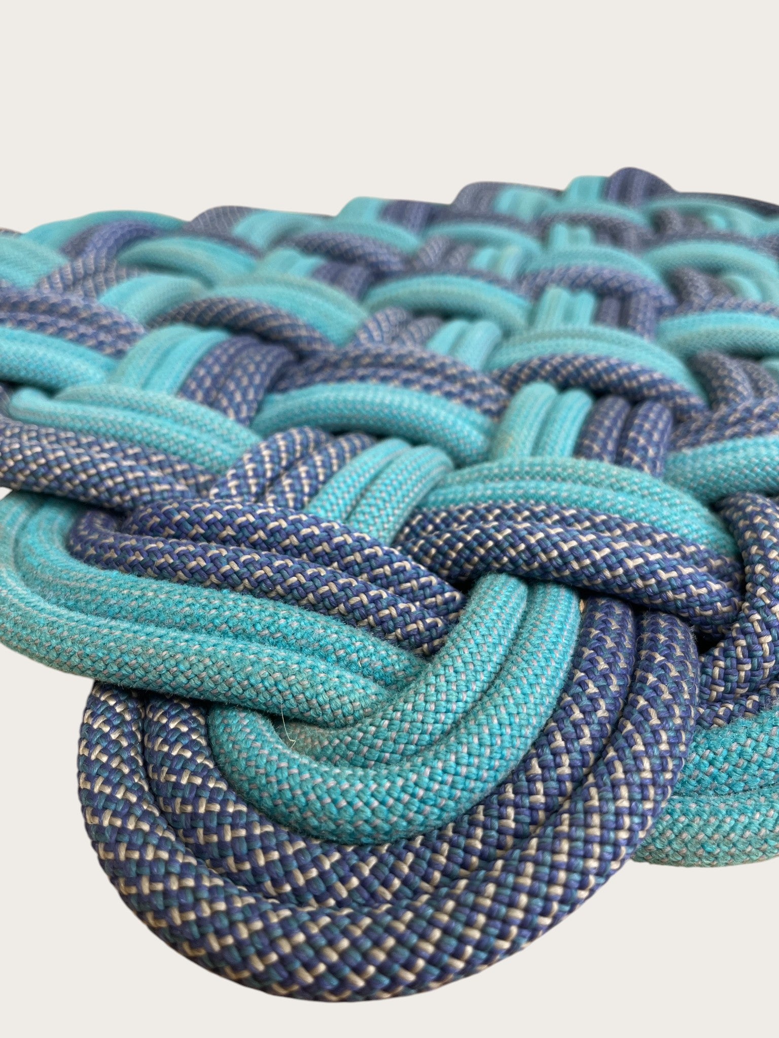 2nd Peak Fussmatte aus Kletterseil