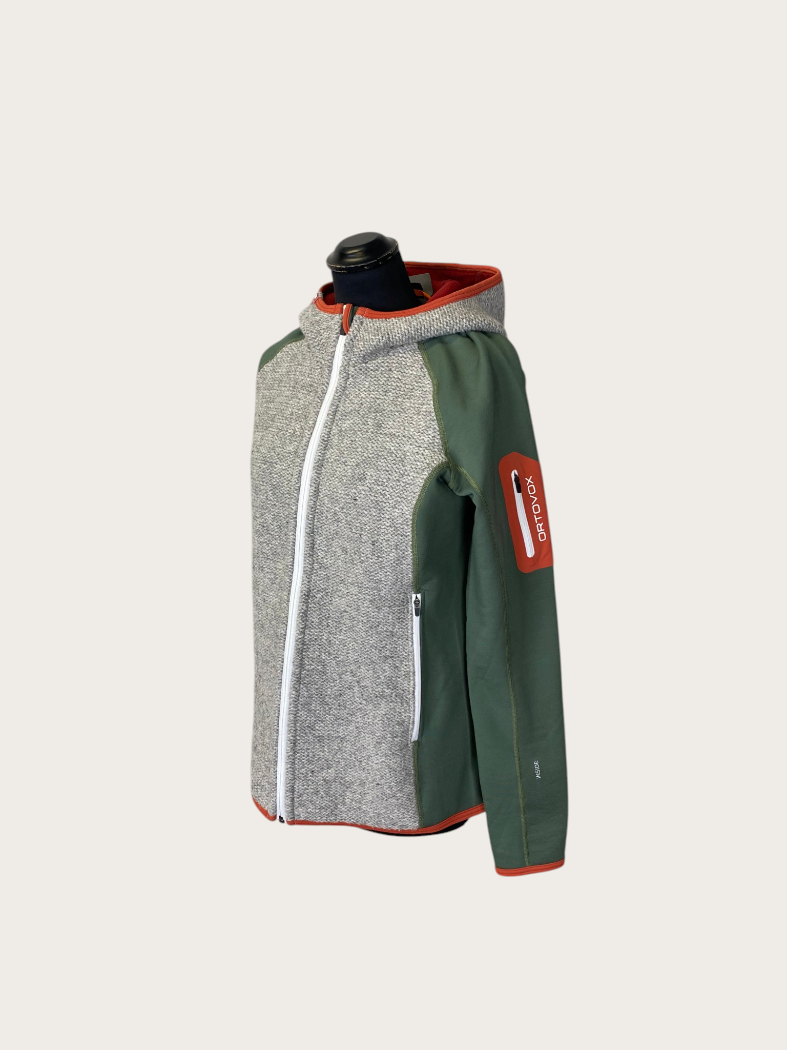 Ortovox Plus Classic Knit Merino Fleecejacke (L)