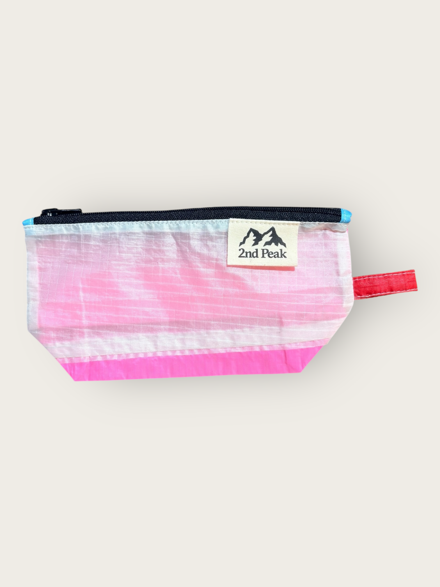 small upcycled toiletry bag