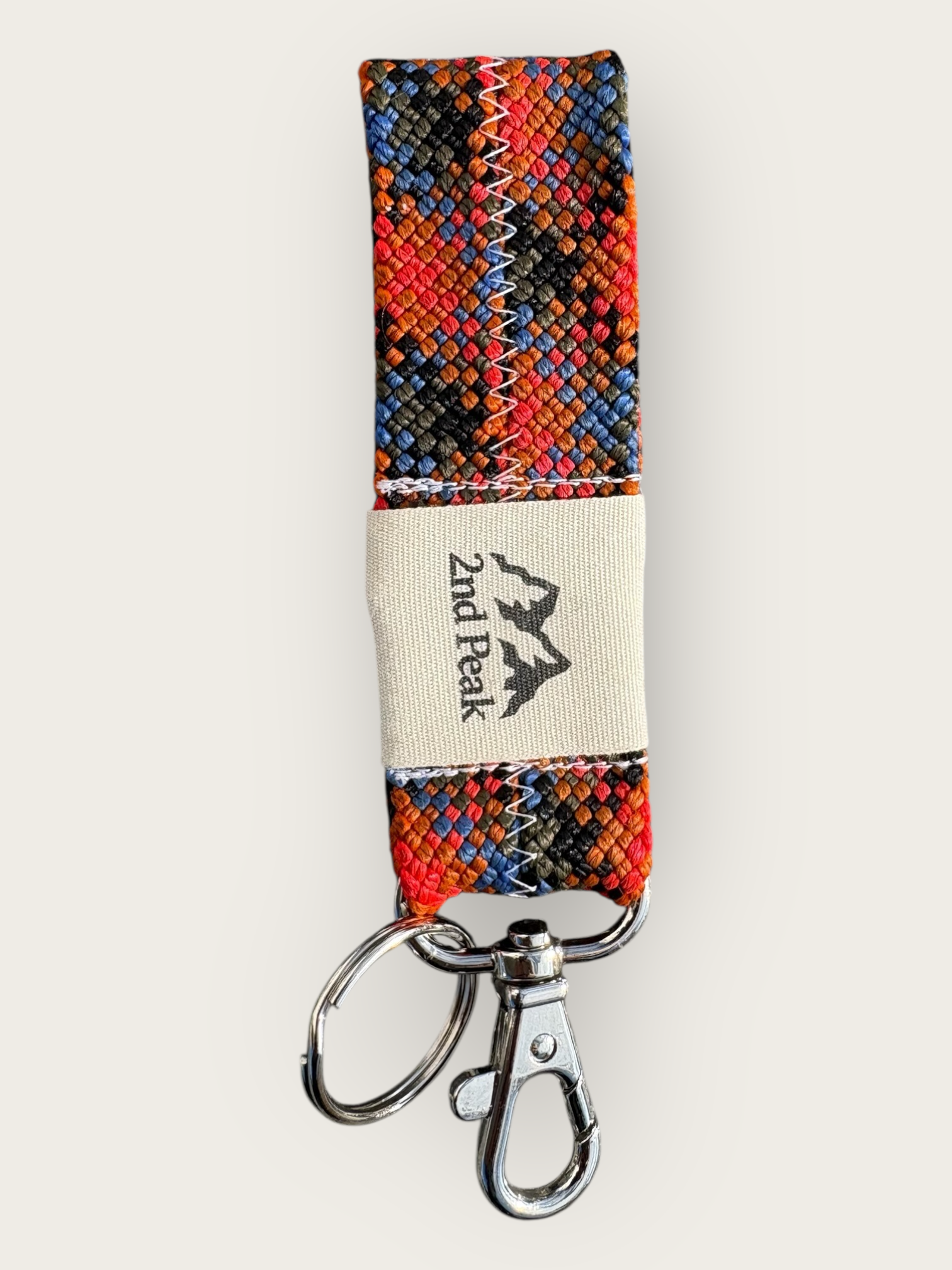 Upcycling Schlüsselanhänger Doppelseil