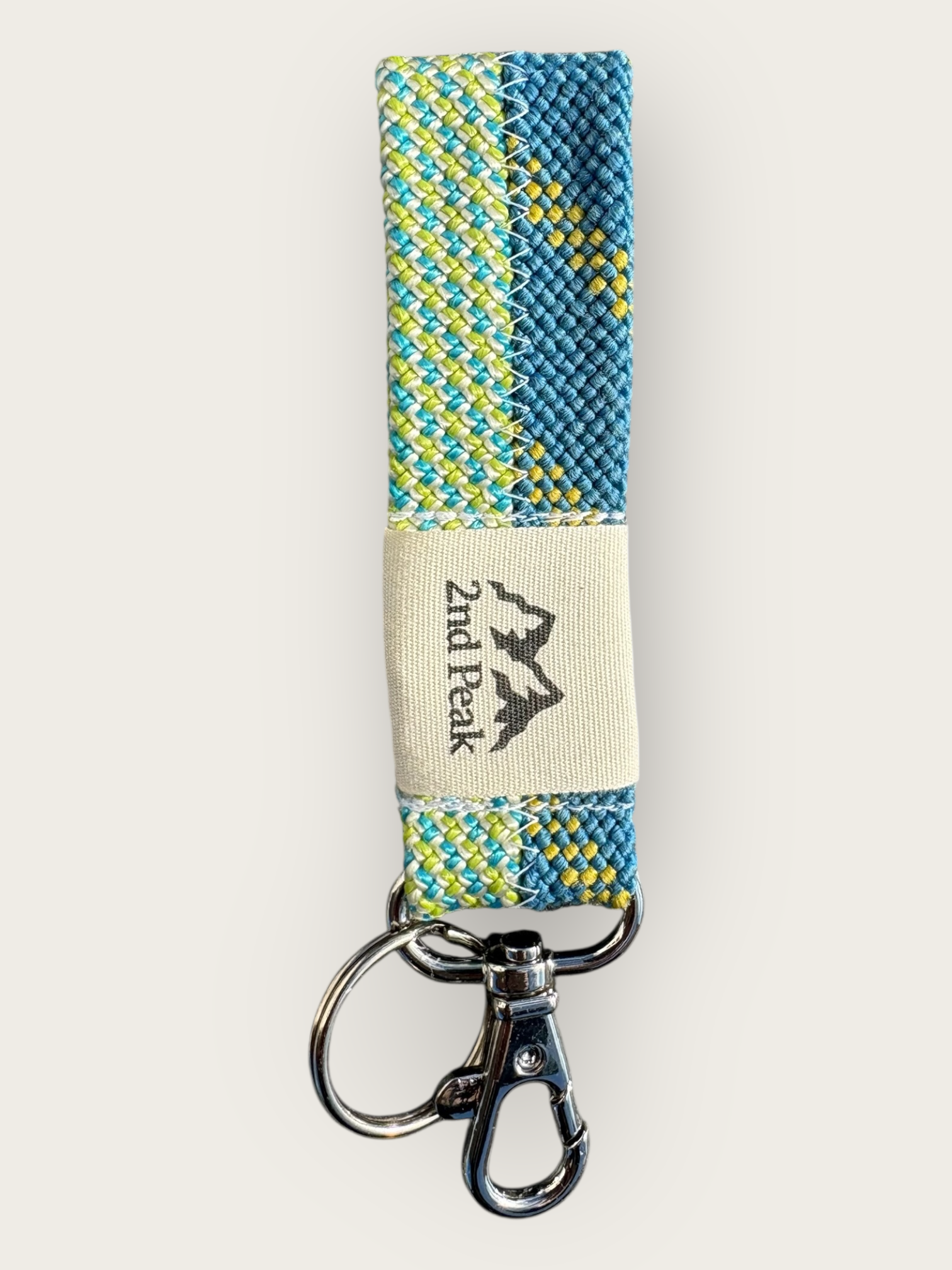 Upcycling Schlüsselanhänger Doppelseil