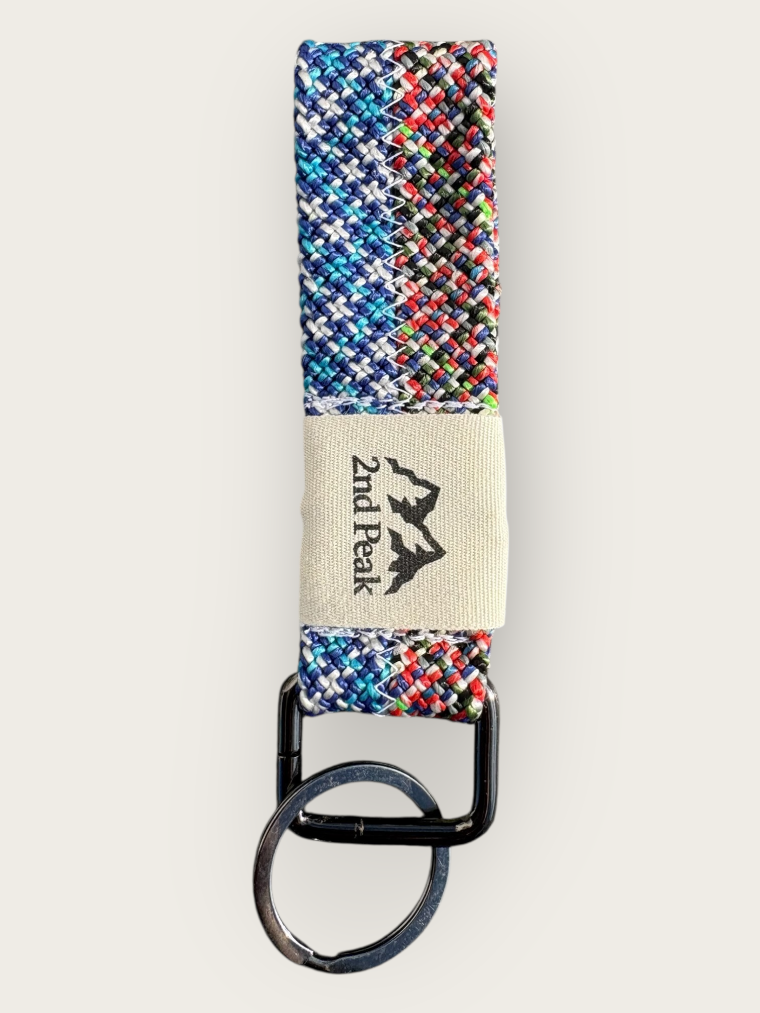 Upcycling Schlüsselanhänger Doppelseil