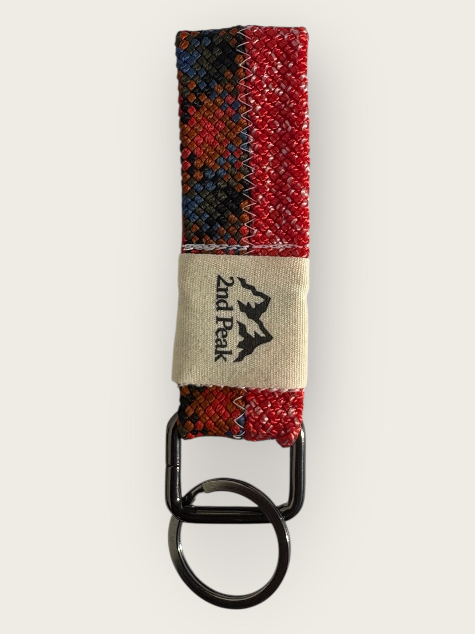 Upcycling Schlüsselanhänger Doppelseil