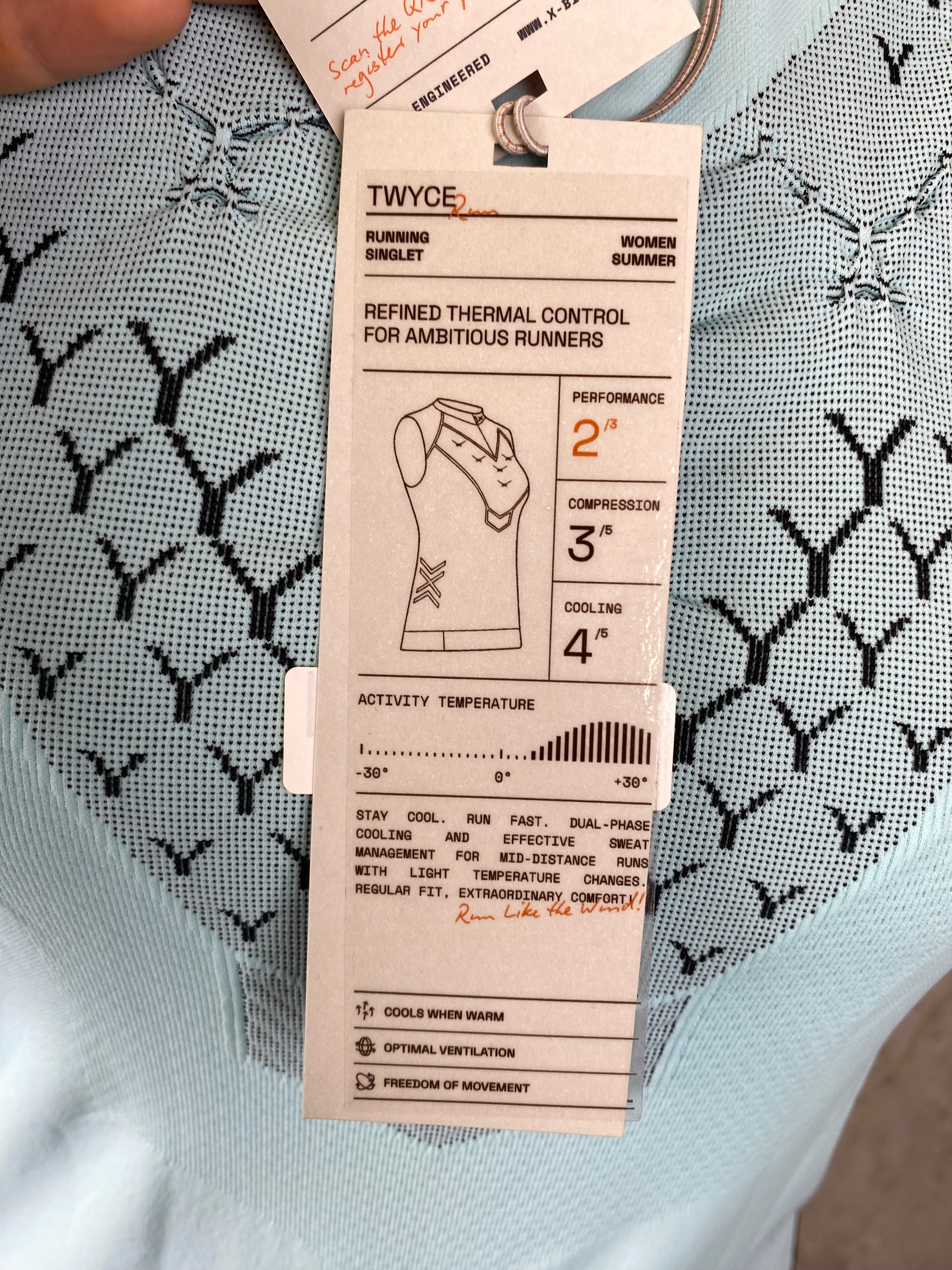 X-Bionic Twyce Run Tanktop (S)