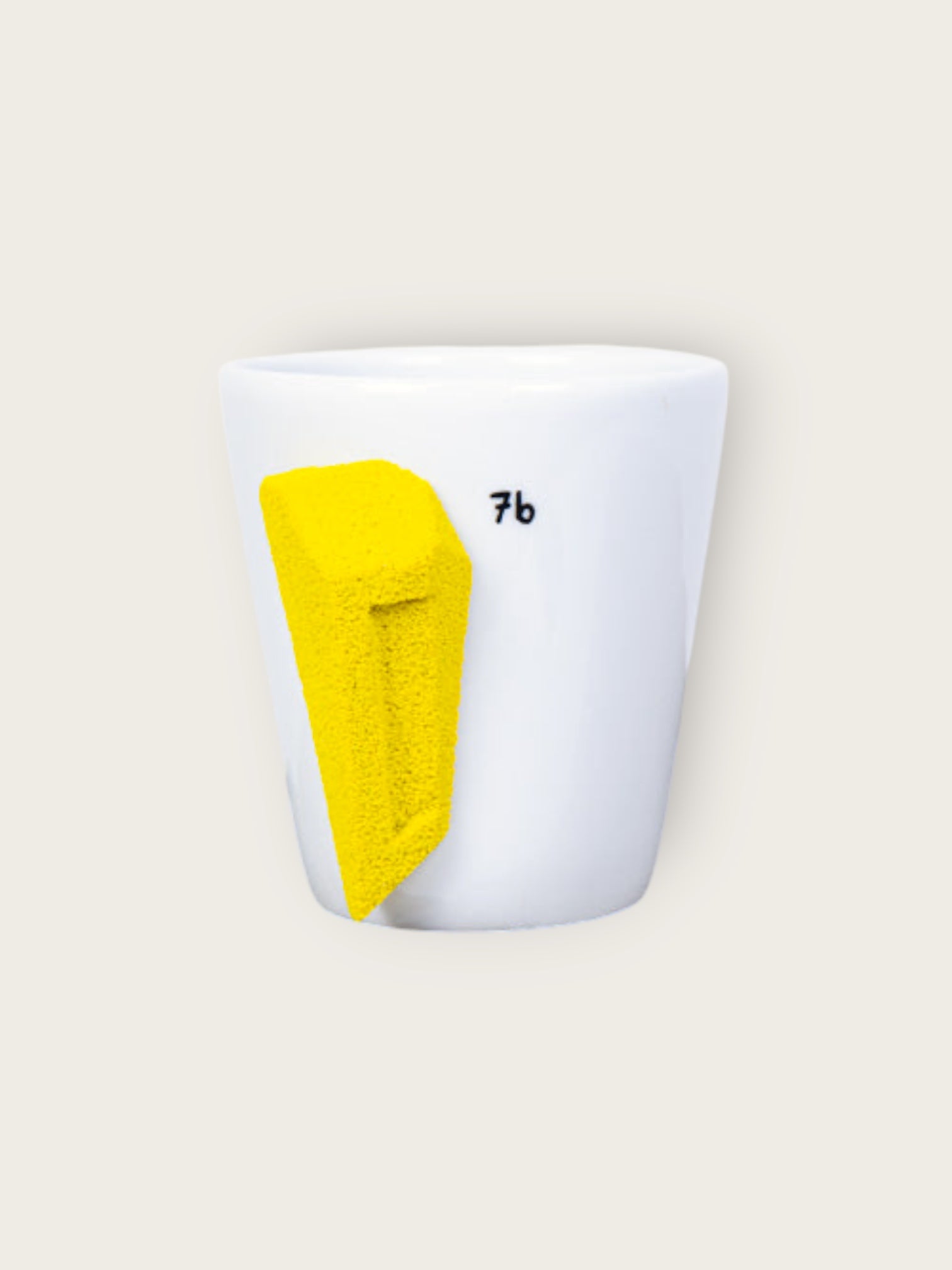 Klettertasse Kaffee Fingerbeisser 7b