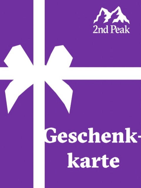 2nd Peak-Geschenkgutschein