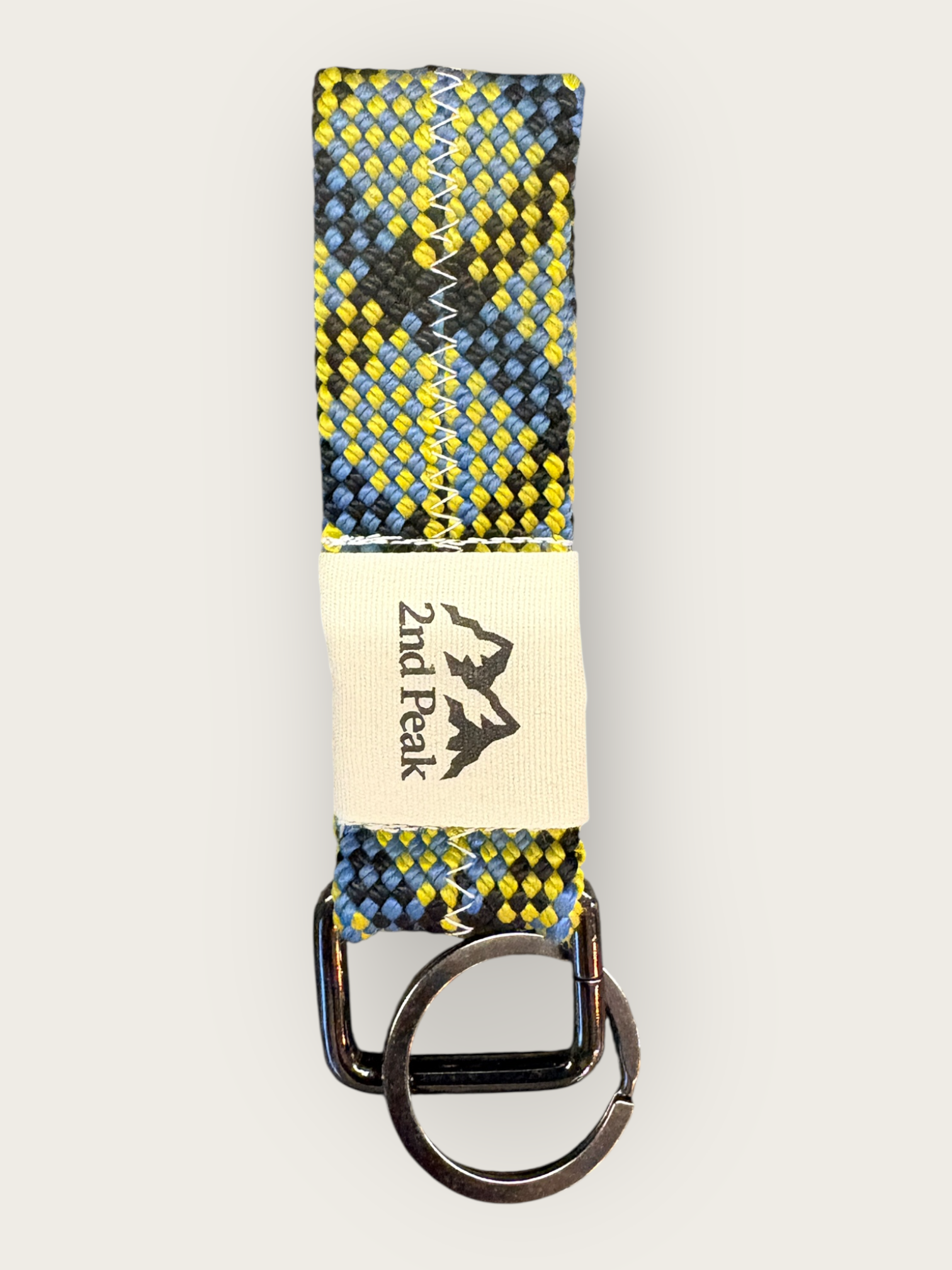 Upcycling Schlüsselanhänger Doppelseil