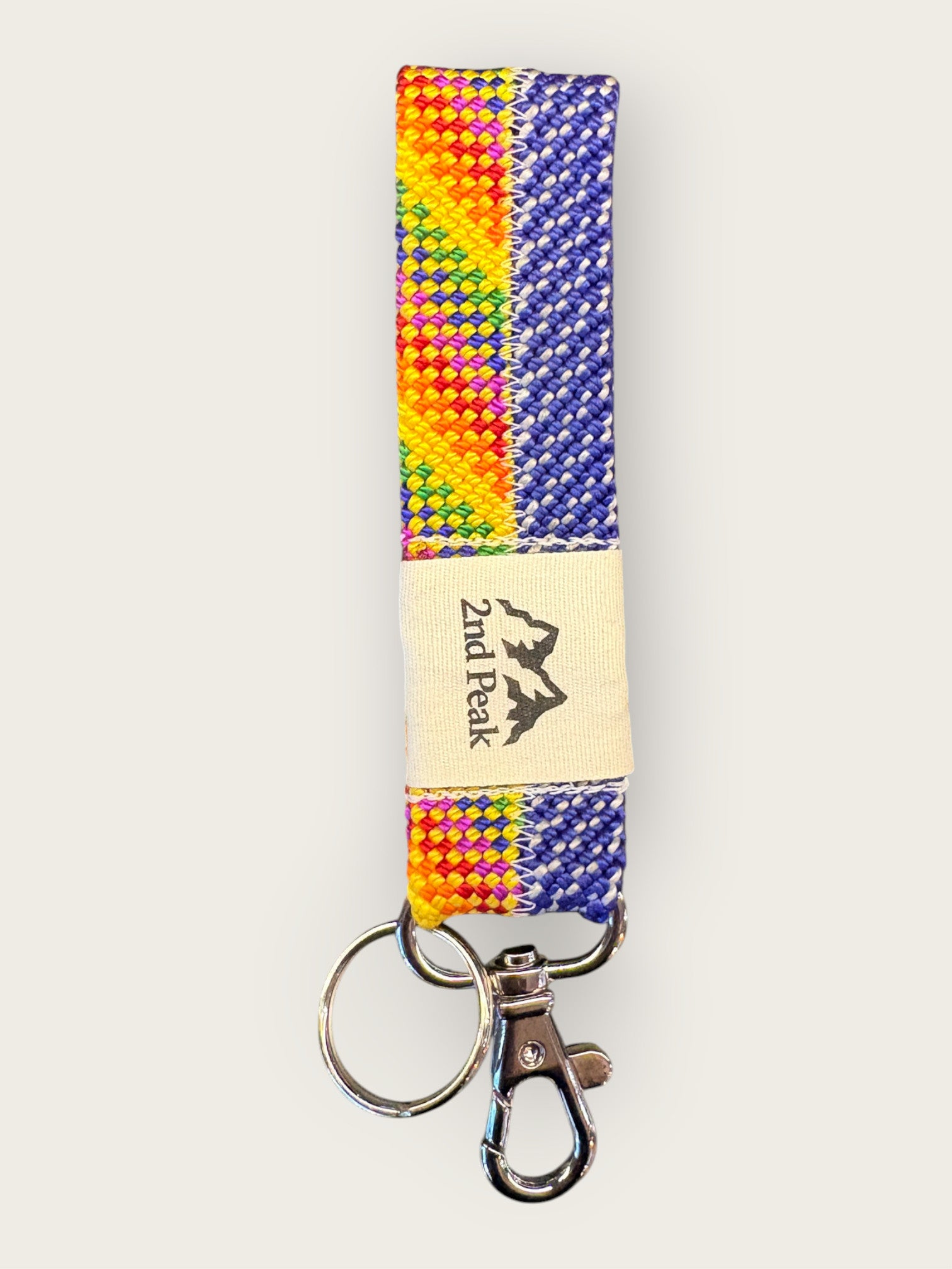 Upcycling Schlüsselanhänger Doppelseil