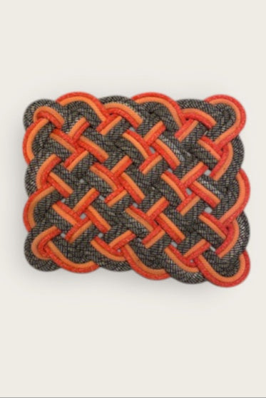 Upcycling Fussmatte aus Kletterseil