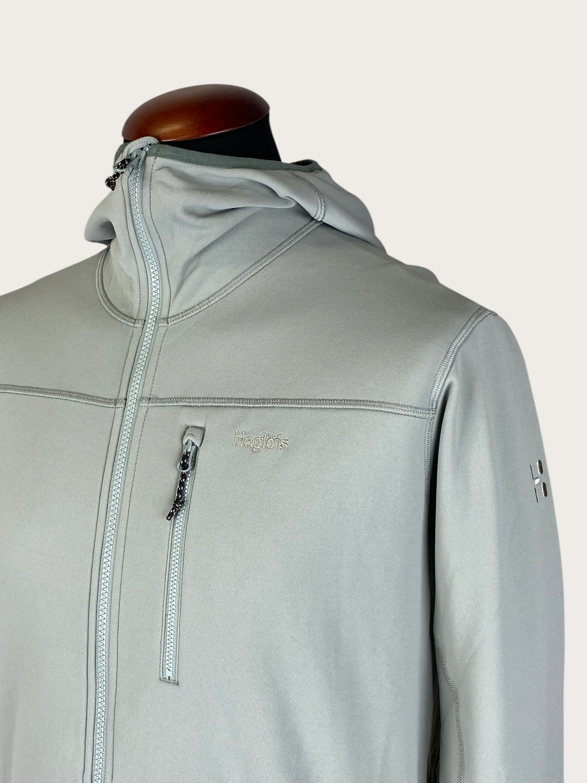 Haglöfs Rosson Mid Hood Fleecejacke (L)