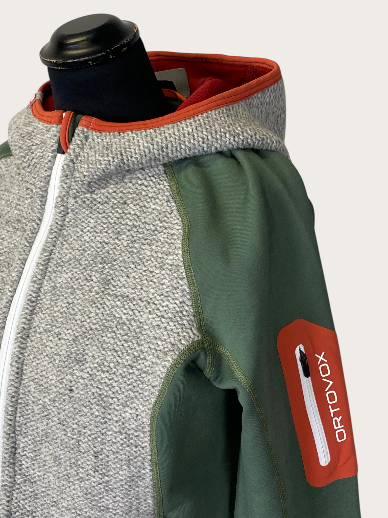 Ortovox Plus Classic Knit Merino Fleecejacke (L)