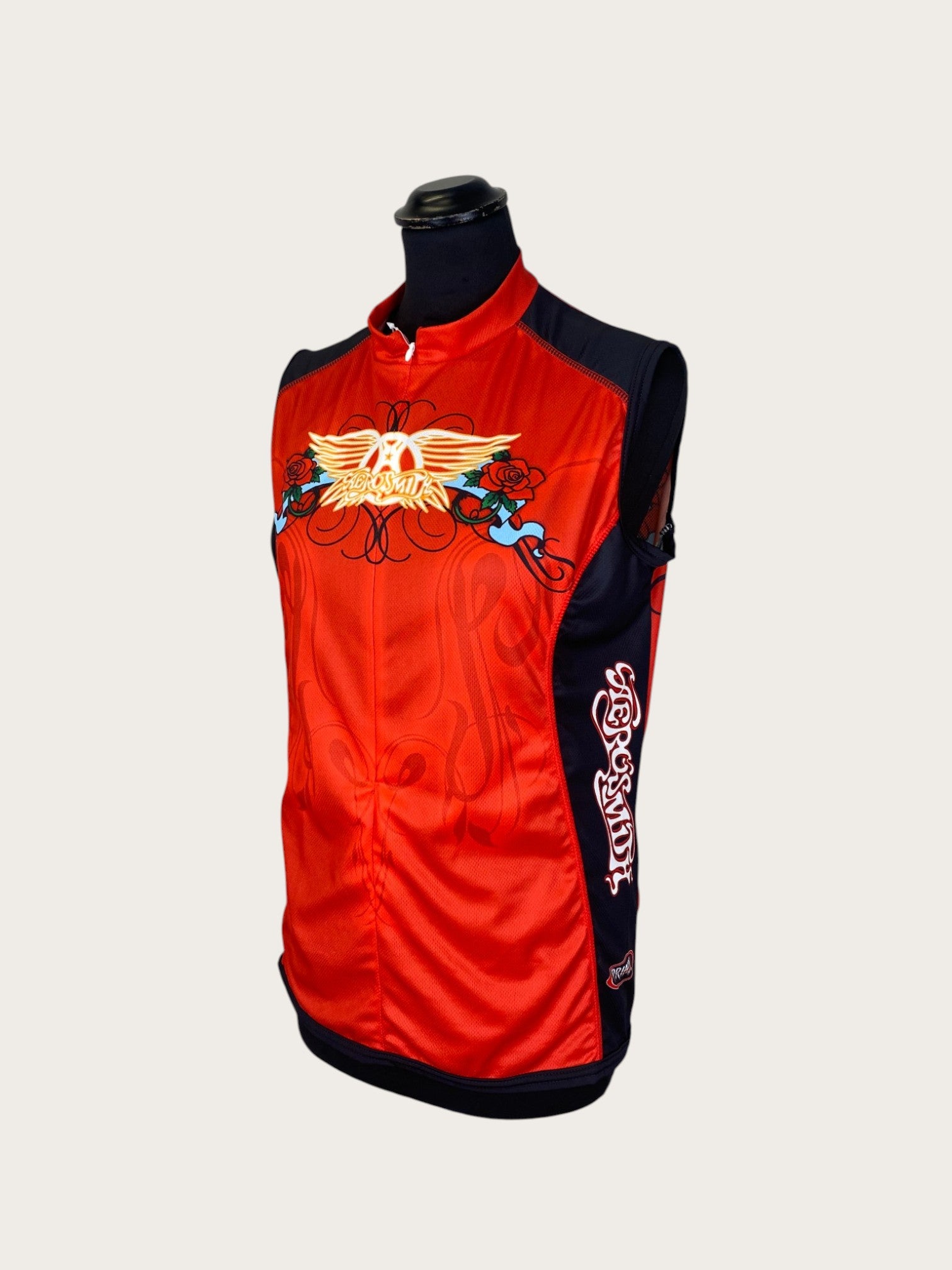 Primal Wear Vintage Aerosmith-Rose Bikeshirt (L)