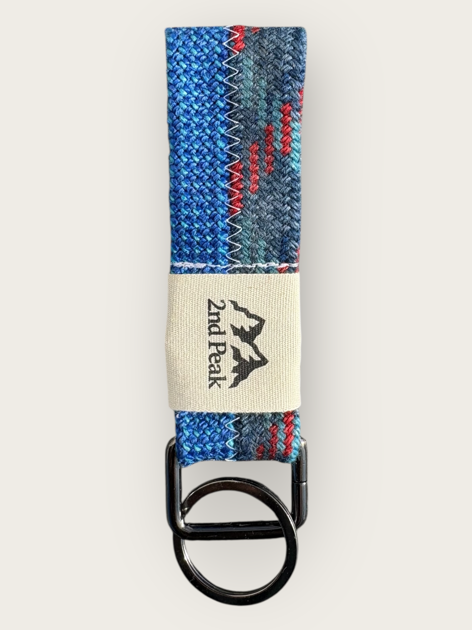 Upcycling Schlüsselanhänger Doppelseil