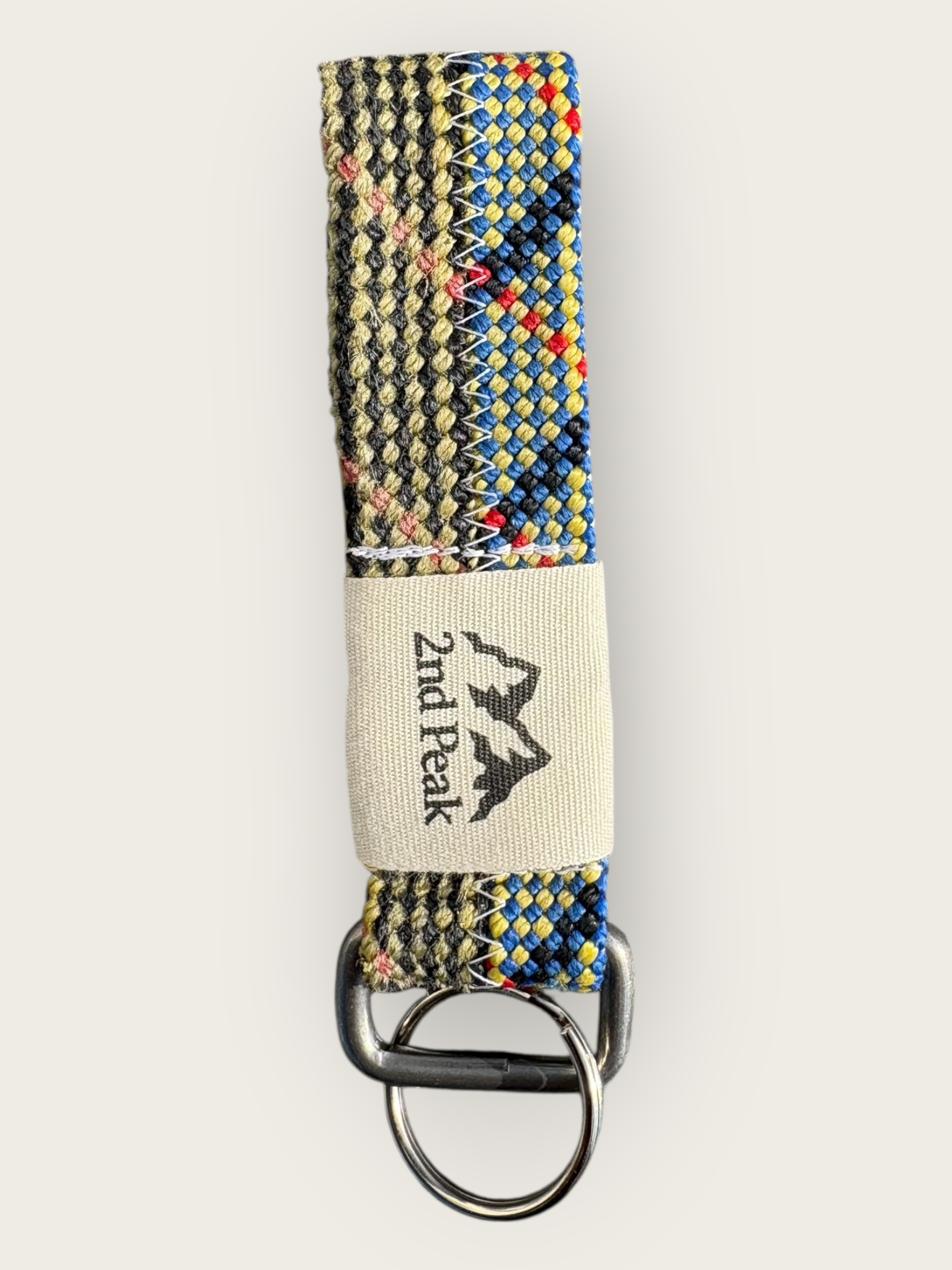 Upcycling Schlüsselanhänger Doppelseil