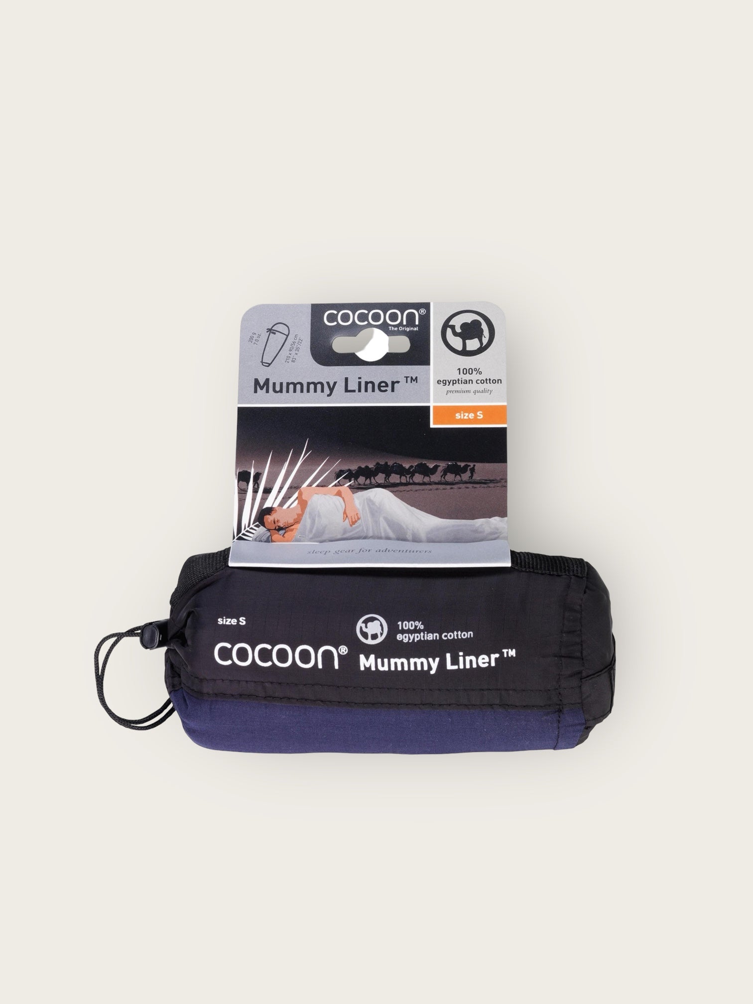 Cocoon Mummy Liner 100% Egyptian Cotton