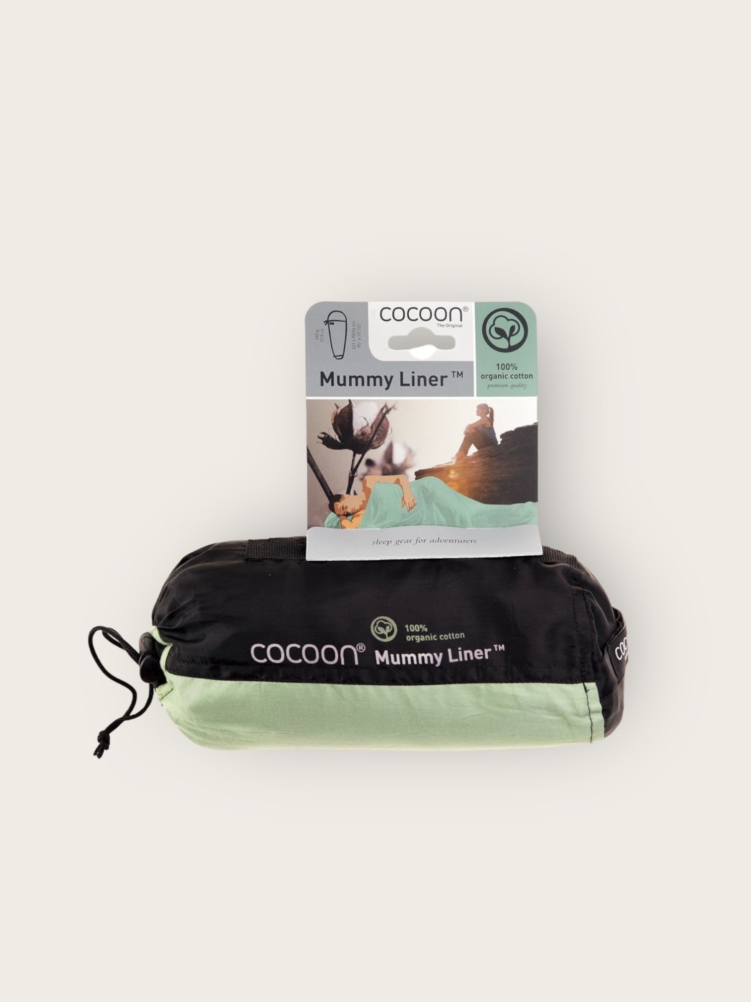 Cocoon Mummy Liner 100% Organic Cotton