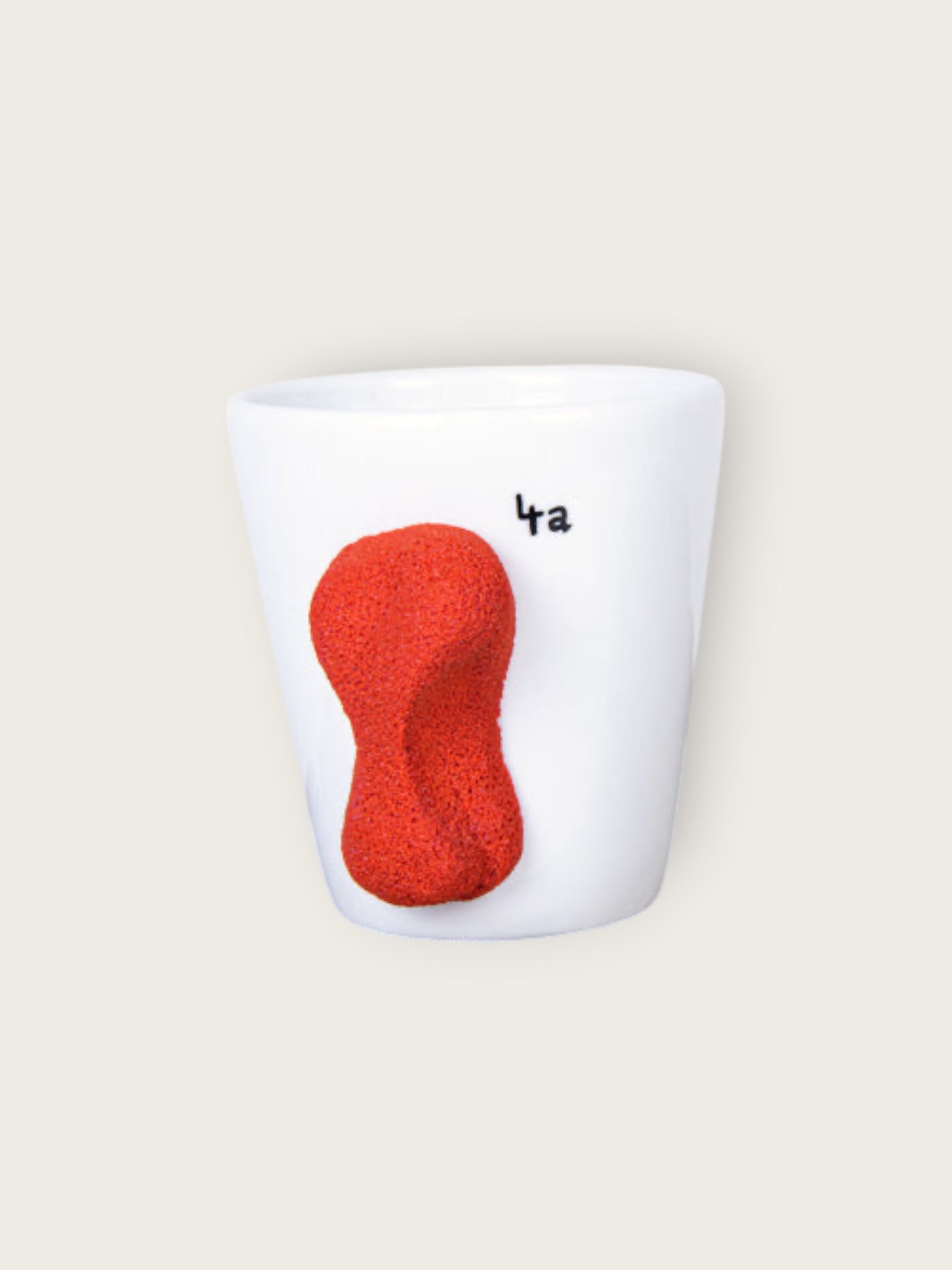 Klettertasse Kaffee Fingerbeisser 4a