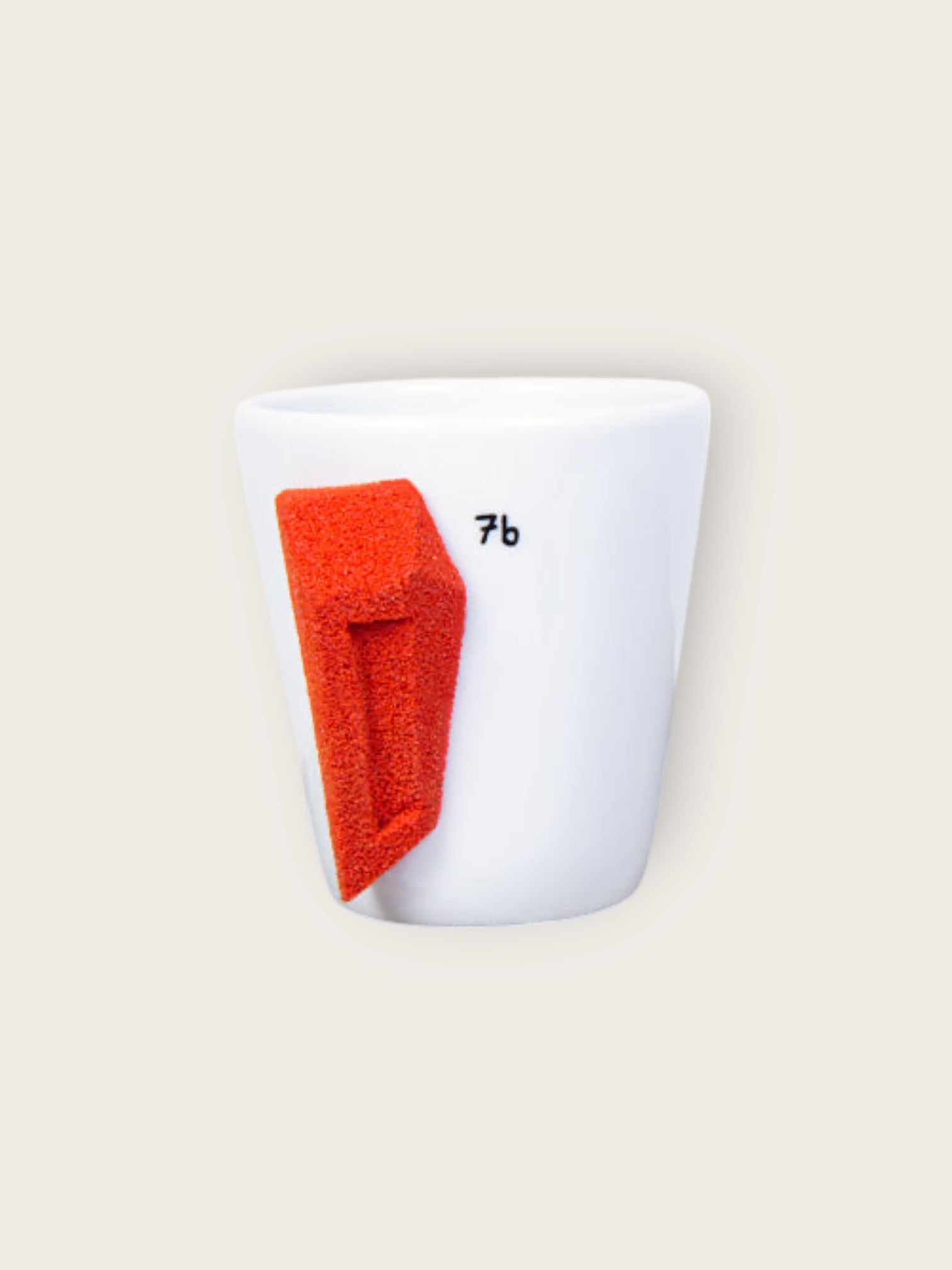 Klettertasse Kaffee Fingerbeisser 7b