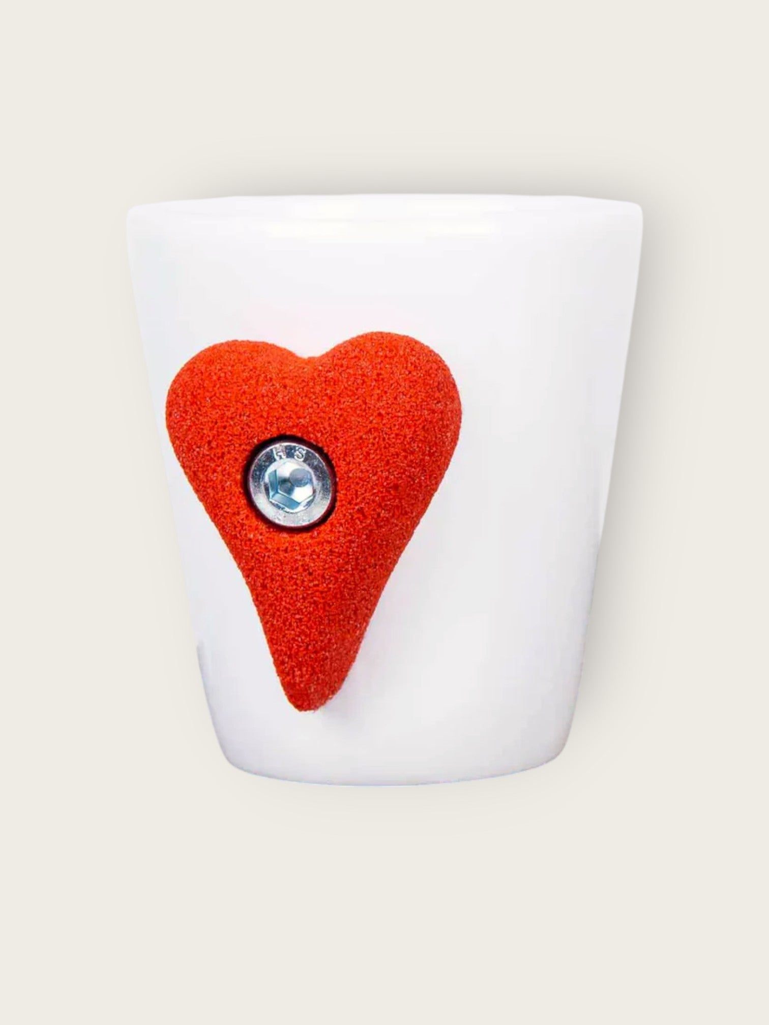Klettertasse Kaffee Herz