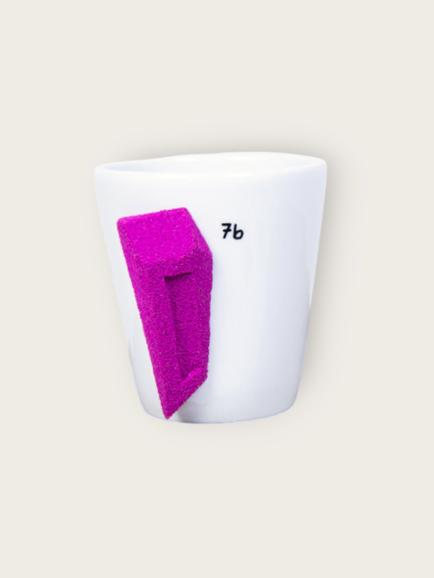 Klettertasse Kaffee Fingerbeisser 7b