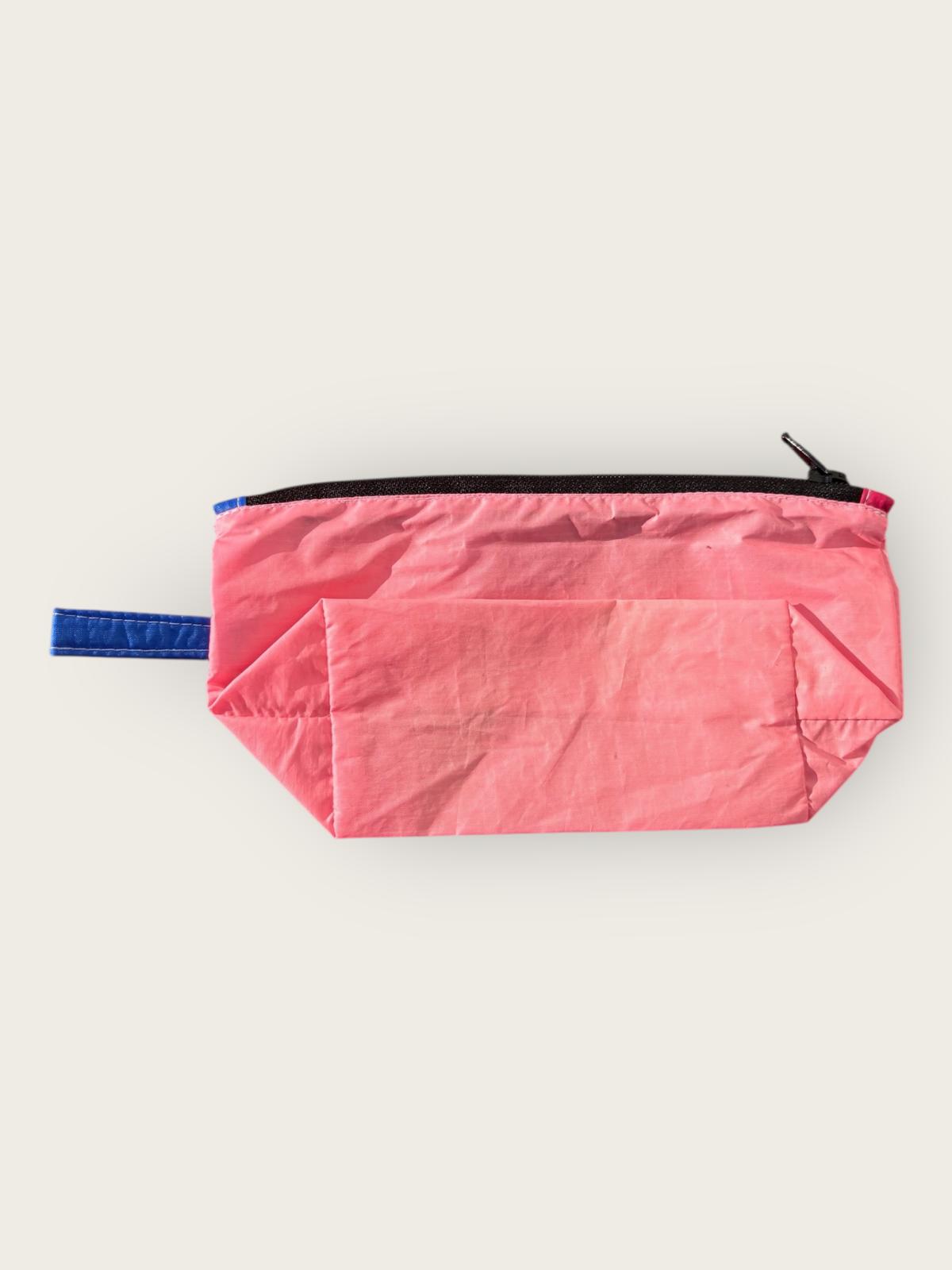 small upcycled toiletry bag 