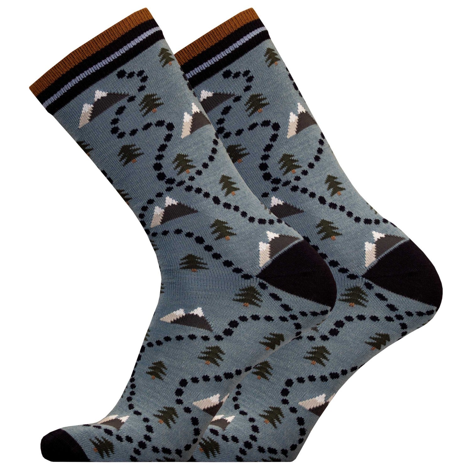 Uphill Merino Path Blue