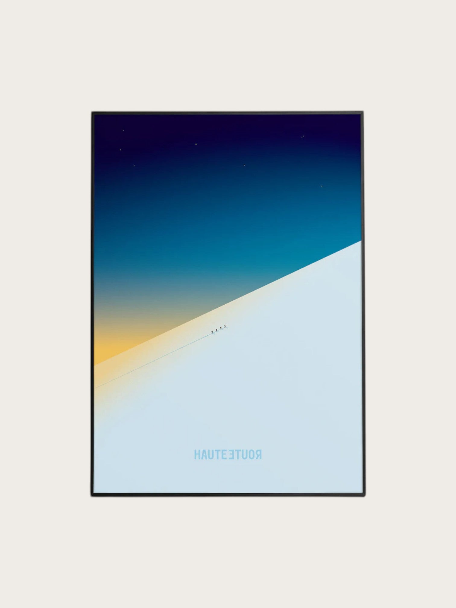 Kaspar Allenbach Poster ''Haute Route''