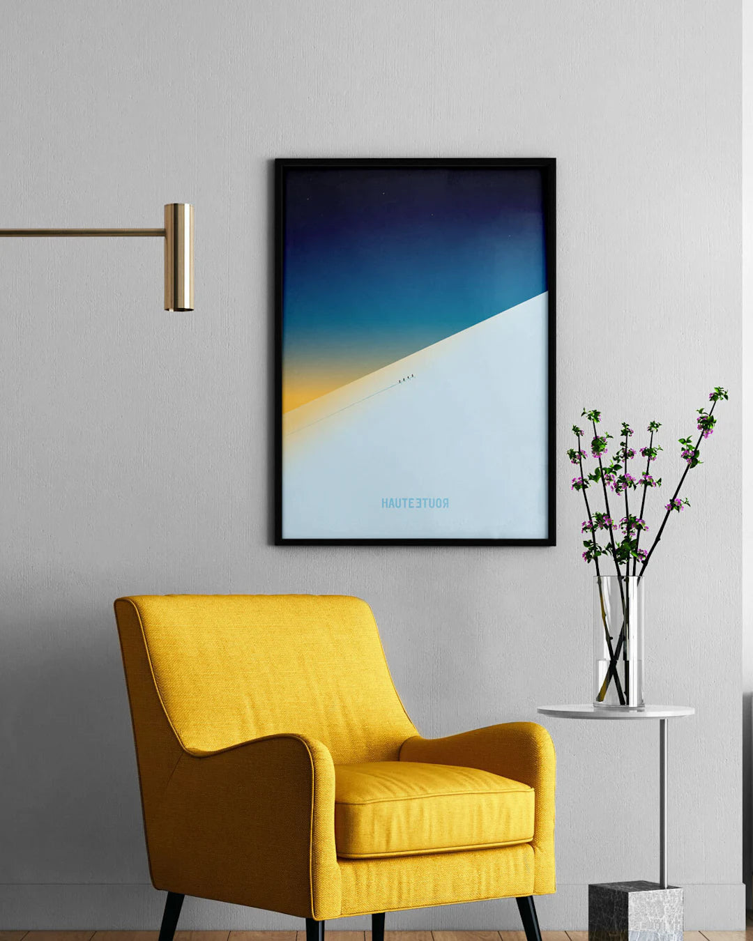 Kaspar Allenbach Poster ''Haute Route''