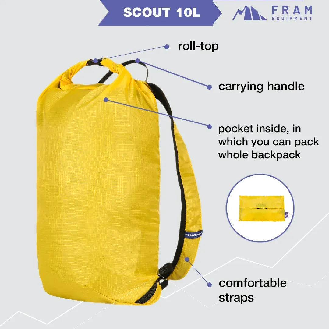 Fram Equipment Ultralight Rucksack Scout (10 L)