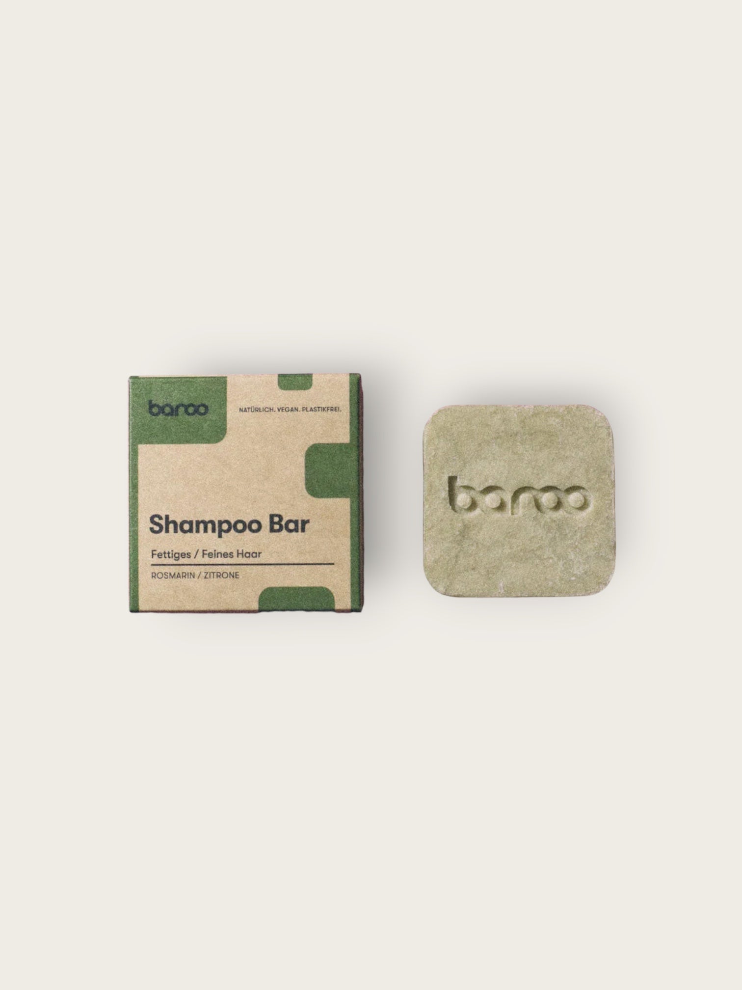 Baroo Shampoo Bar (feines, fettiges Haar)