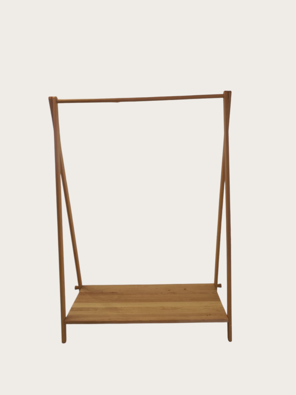 Kleiderbügel als Holz